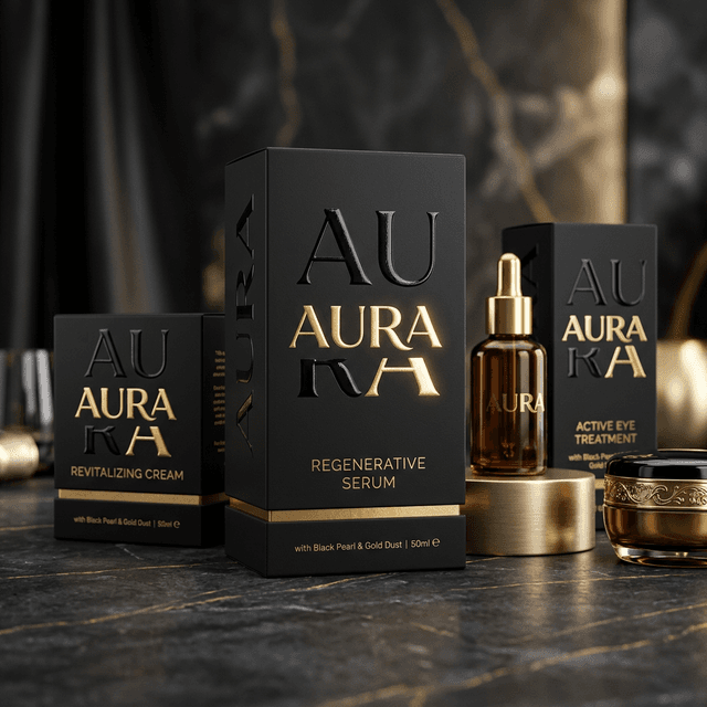 Custom luxury packaging boxes with embossed spot UV and premium print finishing